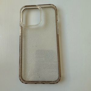 Glitter iphone 14 pro max case used good condition